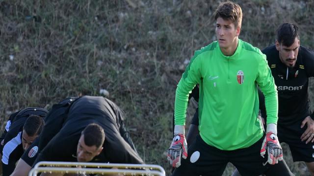 Ascoli Calcio, primo allenamento del 2024 con circuito di forza e partita a campo ridotto
