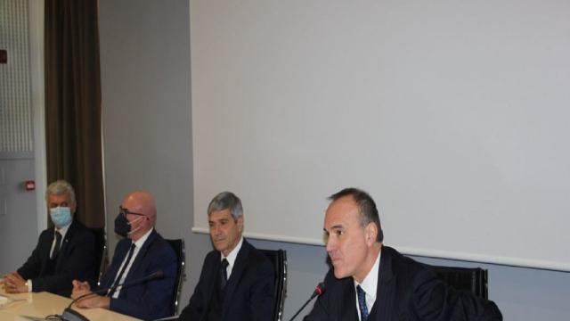 Lega Serie B, incontro natalizio con i vertici Aia. Trentalange: ''Siamo riusciti a fare squadra''
