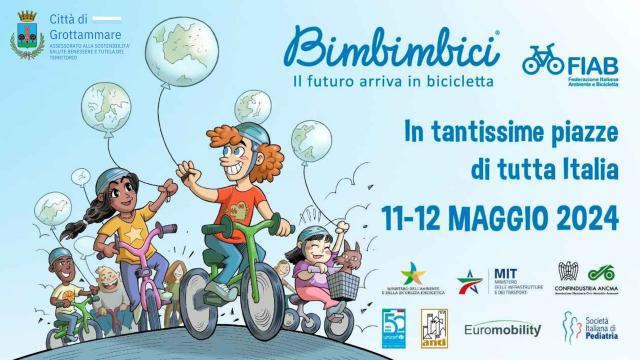 Grottammare, tutto pronto per ciclopasseggiata 'Bimbinbici' e 'Percorsi di Primavera' con eventi e mercatini in centro