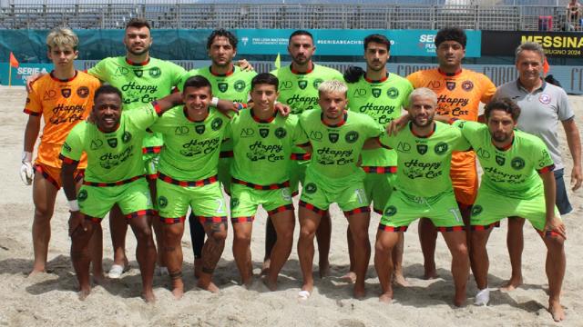 Beach soccer, l'Happy Car Samb batte 4-3 il Friuli Venezia Giulia e chiude la Coppa Italia al settimo posto