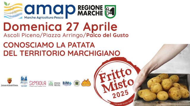 Ascoli: Fritto Misto, convegno per raccontare il potenziale della patata coltivata nelle zone montane del Piceno