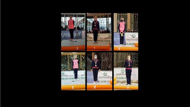 Progetto Ritmica San Benedetto, sei atlete sul podio ai Campionati Italiani di Rimini
