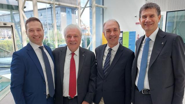 Banca del Piceno: Donati e Illuminati incontrano vertici Iccrea. “Sempre più vicini a imprese, famiglie e giovani”