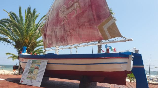 La lancetta 'Pupina Serena' torna sul lungomare di San Benedetto del Tronto