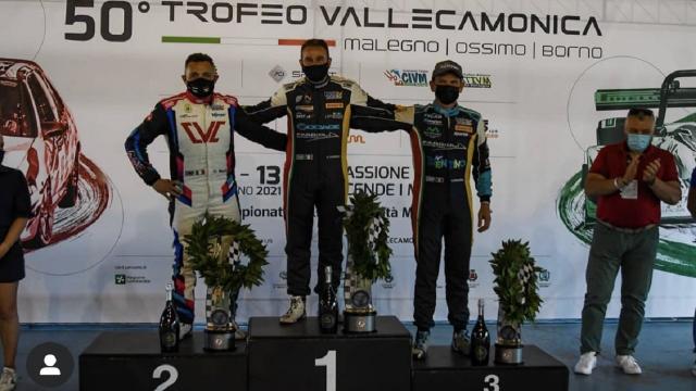 Civm, il toscano Faggioli domina il 50°  Trofeo Vallecamonica. Seconda piazza per Merli