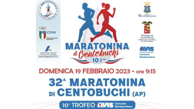 Monteprandone, torna la Maratonina di Centobuchi. Percorso cittadino di 10 chilometri interamente pianeggianti 