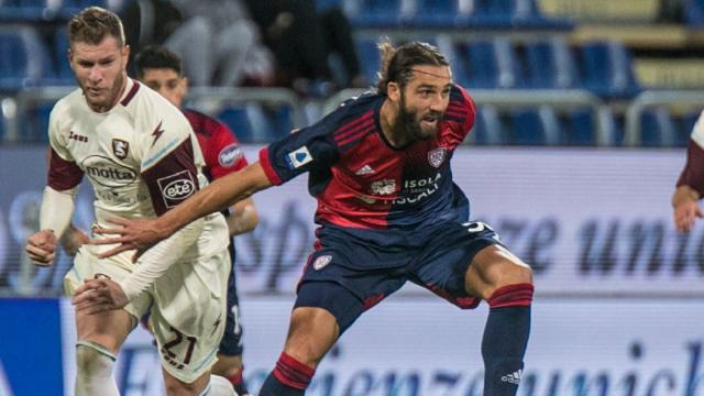 Cagliari-Salernitana 1-1, highlights