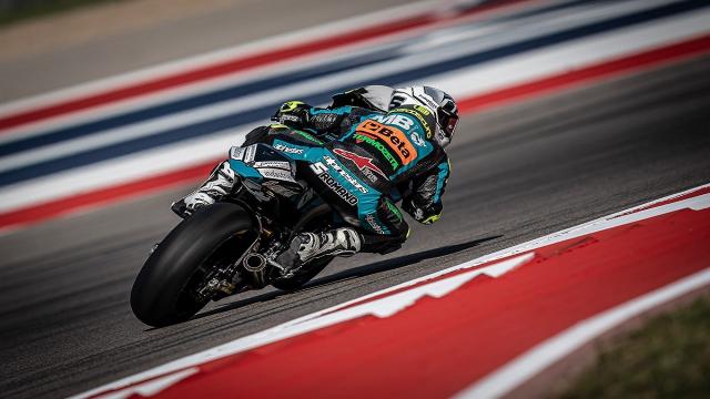 Moto2, Fenati indietro nelle prime libere ad Austin: ''Stiamo lavorando per ridurre il gap''