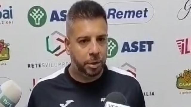 Fossombrone-Atletico Ascoli 1-0, Seccardini: “Gara approcciata bene, amaro in bocca per gol su palla inattiva”