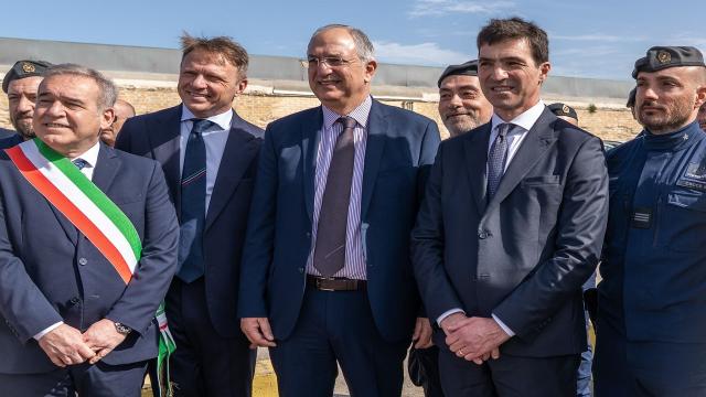 San Benedetto del Tronto, visita del commissario europeo per la Pesca e gli Oceani Kadis e del ministro Lollobrigida