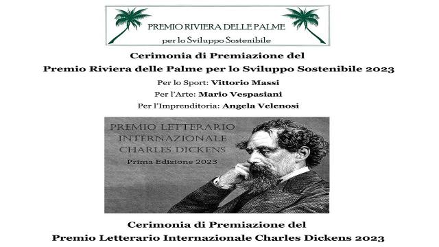 San Benedetto: Auditorium Tebaldini, premiazioni del premio Riviera delle Palme per lo sviluppo sostenibile