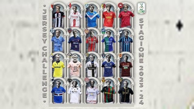 Serie B, partito il contest via social per eleggere la maglia più bella del campionato 2023/2024