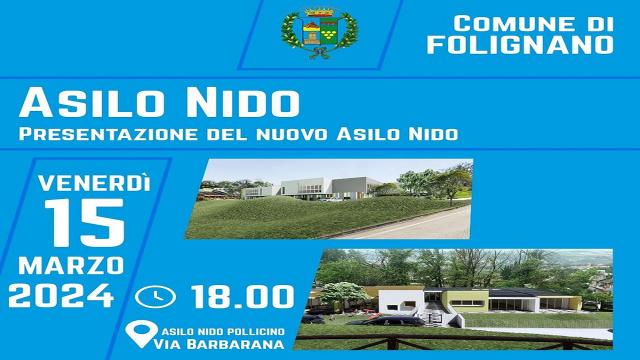 Folignano, si presenta il nuovo asilo nido. Terrani: ''Ci saranno nuovi spazi a disposizione''