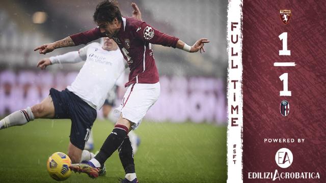 Torino-Bologna 1-1, highlights