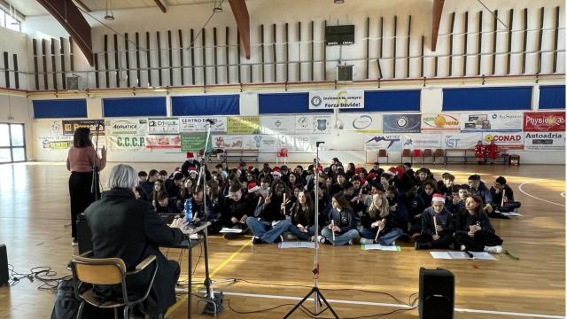 Monteprandone, tradizionale concerto natalizio degli alunni della Scuola Secondaria di I Grado