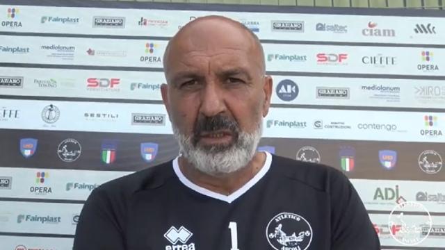 Atletico-Ascoli Fossombrone 1-0, Pirozzi: “Atteggiamento giusto, contento della crescita dei ragazzi”