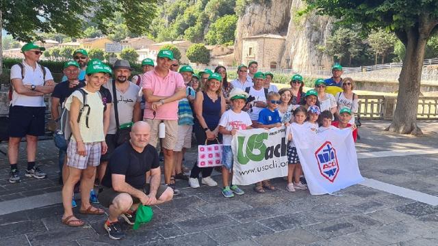Unione Sportiva Acli: più di 150 partecipanti per “Ascoli e Pioraco: le città della carta e dell’acqua”