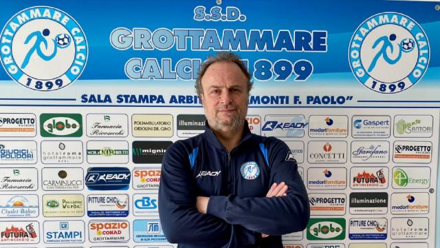 Grottammare Calcio, l'ascolano Stallone è il nuovo allenatore: “Sfida difficile ma sono carico”