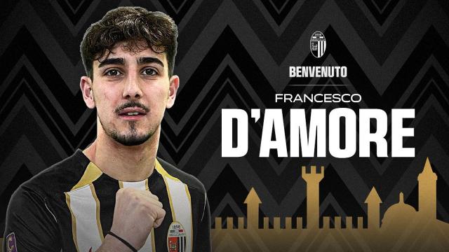Ascoli Calcio, il terzino sinistro Francesco D'Amore è il primo innesto del mercato invernale
