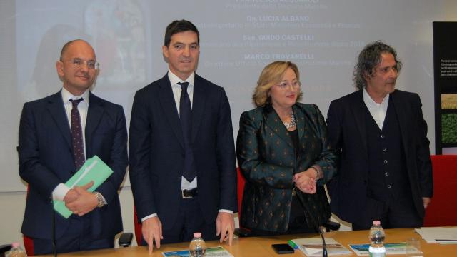 Stato avanzamento ricostruzione post-sisma: il punto a Piediripa e inaugurazione allestimento fotografico 'Rinascendo'