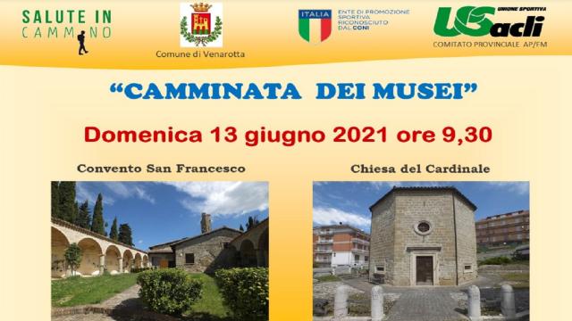 Venarotta, scatta la settima edizione del progetto ''Camminata dei musei''
