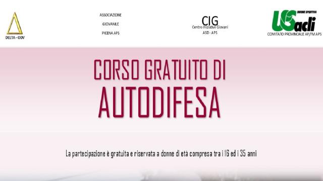 Ascoli Piceno, corso gratuito di autodifesa per donne finanziato da Ambito Sociale Territoriale XXII