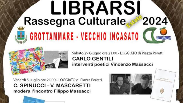 Weekend di eventi per la Lido degli Aranci di Grottammare: si parte con la rassegna ''Librarsi''