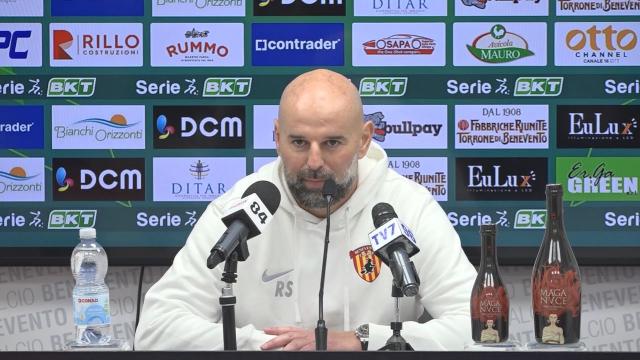 Benevento-Brescia 1-0: voci Stellone (“Grande impegno, gara importante ad Ascoli”), Possanzini e Tello (“Bell'inizio”) 