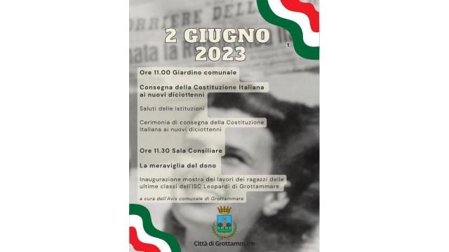 Grottammare, obiettivo sicurezza con 'Controllo di vicinato'. Festa della Repubblica: diciottenni a Palazzo Ravenna