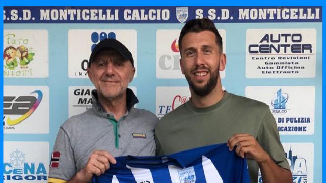 Monticelli Calcio, confermato l'esperto difensore centrale Alessio Natalini
