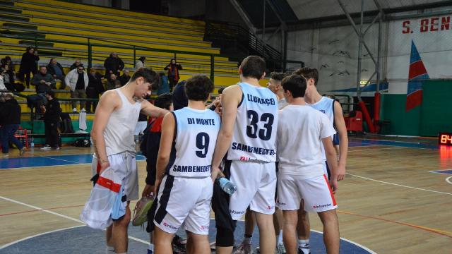 Basket Serie C Gold, Infoservice Sambenedettese ko in casa contro la Sutor Montegranaro