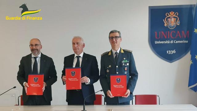 Guardia Finanza Macerata, sottoscritto protocollo d'intesa per presidiare corretto impiego risorse del PNRR