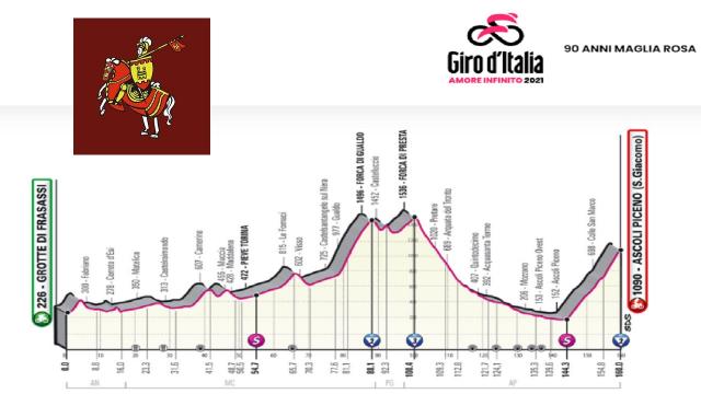 Ascoli Piceno, la Quintana accoglierà l'arrivo della sesta tappa del Giro d'Italia