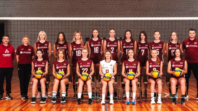 Pallavolo femminile, la Nazionale Under 17 della Lettonia si allena a Porto San Giorgio