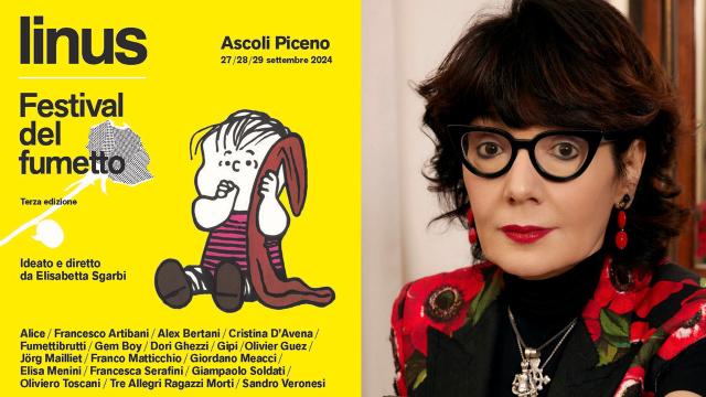 Presentata la terza edizione di ''Linus, il festival del fumetto''. Appuntamento a fine Settembre ad Ascoli