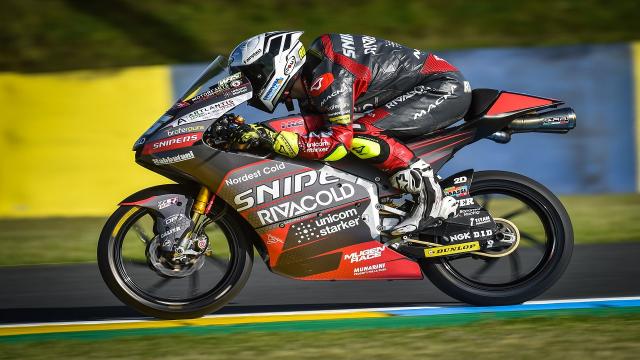 Moto 3, Fenati scatta dalla terza fila a Le Mans: ''Mi sentivo bene ed ero in forma''