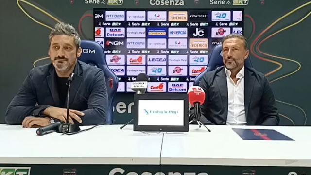 Cosenza, il nuovo tecnico Dionigi: “Mio calcio propositivo. Curriculum? Se ne parlò anche quando approdai ad Ascoli”
