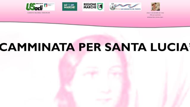 San Benedetto del Tronto, appuntamento con un'altra ''Camminata per Santa Lucia'' dell'Unione Sportiva Acli Marche