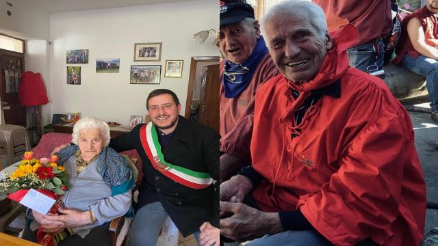 Arquata del Tronto: gioia per i 100 anni di Alessandra Di Vittori, lutto per la scomparsa di Remo Pichini