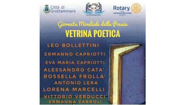 Grottammare, in programma ''Vetrina Poetica'' organizzata dall'associazione Pelasgo 968
