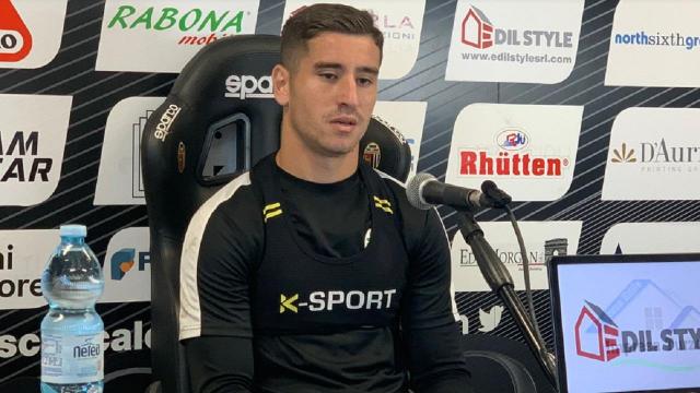 Ascoli Calcio, per Manzari 16 presenze con un gol. A Gennaio il trasferimento alla Feralpisalò e retrocessione in C