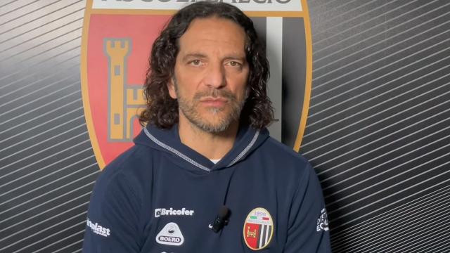 Ascoli-Carpi 2-1, Cudini: ''Credo che il 4-3-3 sia il modulo giusto. Sento grossa responsabilità''