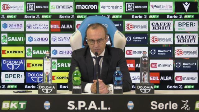 Spal-Monza 1-1, le voci di Marino e Brocchi post gara