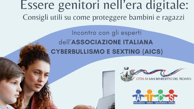 San Benedetto del Tronto: Cyberbullismo, incontri con esperti rivolti a genitori ed educatori per sano impiego internet