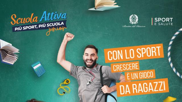 Scuola Attiva junior, percorso multi-sportivo ed educativo che promuove sviluppo motorio globale