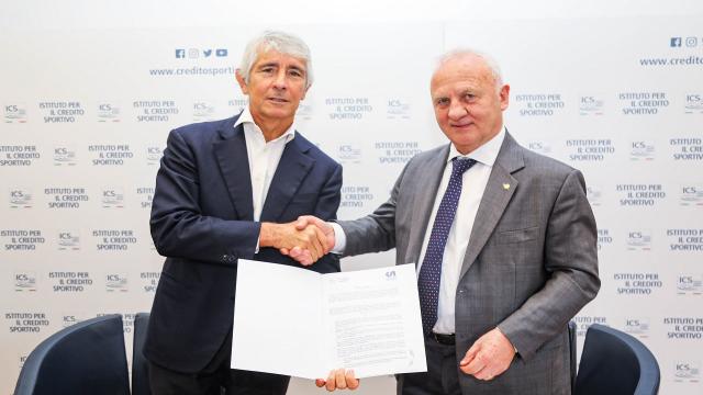 Centro Sportivo Italiano, siglata la convenzione con l'Istituto per il Credito Sportivo