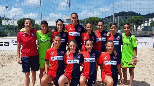 Beach soccer, l'Happy Car Samb vince il Torneo FIGC Under 15 e Under 17 Femminile