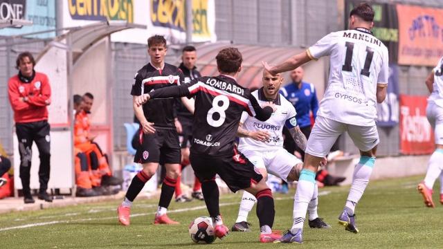 Serie C 36° turno: pareggiano Ancona Matelica e Vis Pesaro. Fermana ko in casa contro la Reggiana