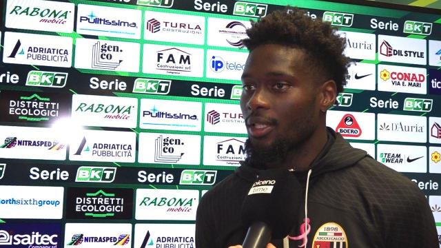 Ascoli Calcio, il prestito di Bayeye dal Torino si chiude con 19 presenze (solamente 3 dopo la Coppa d'Africa) 