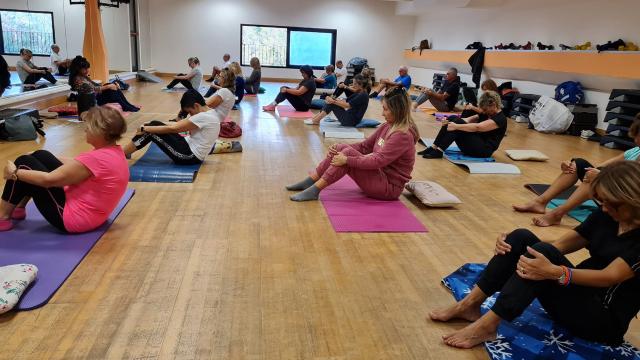 Ascoli Piceno, Unione Sportiva Acli: riprende il corso di yoga olistico con Eugenia Brega